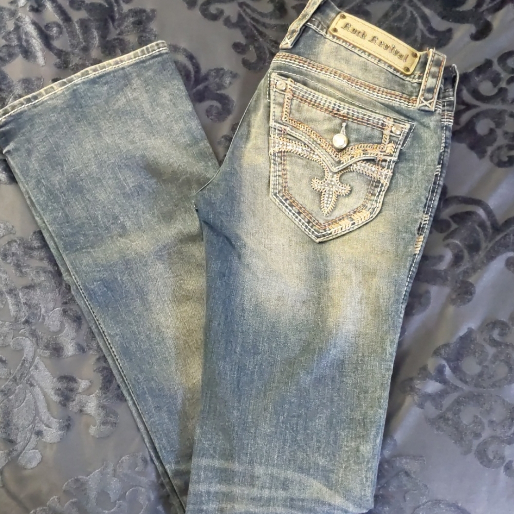 Rock Revival Boot Cut Jeans 25